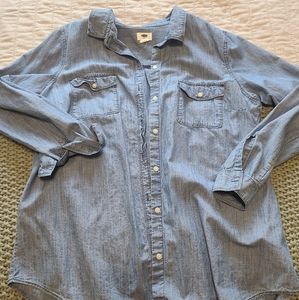 Denim Champray Button up
